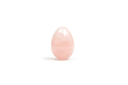 Heart Yoni Egg (Rose Quartz) – Drilled