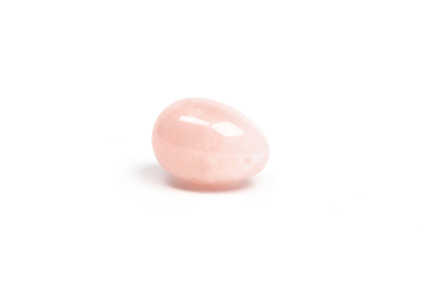 Heart Yoni Egg (Rose Quartz) – Drilled