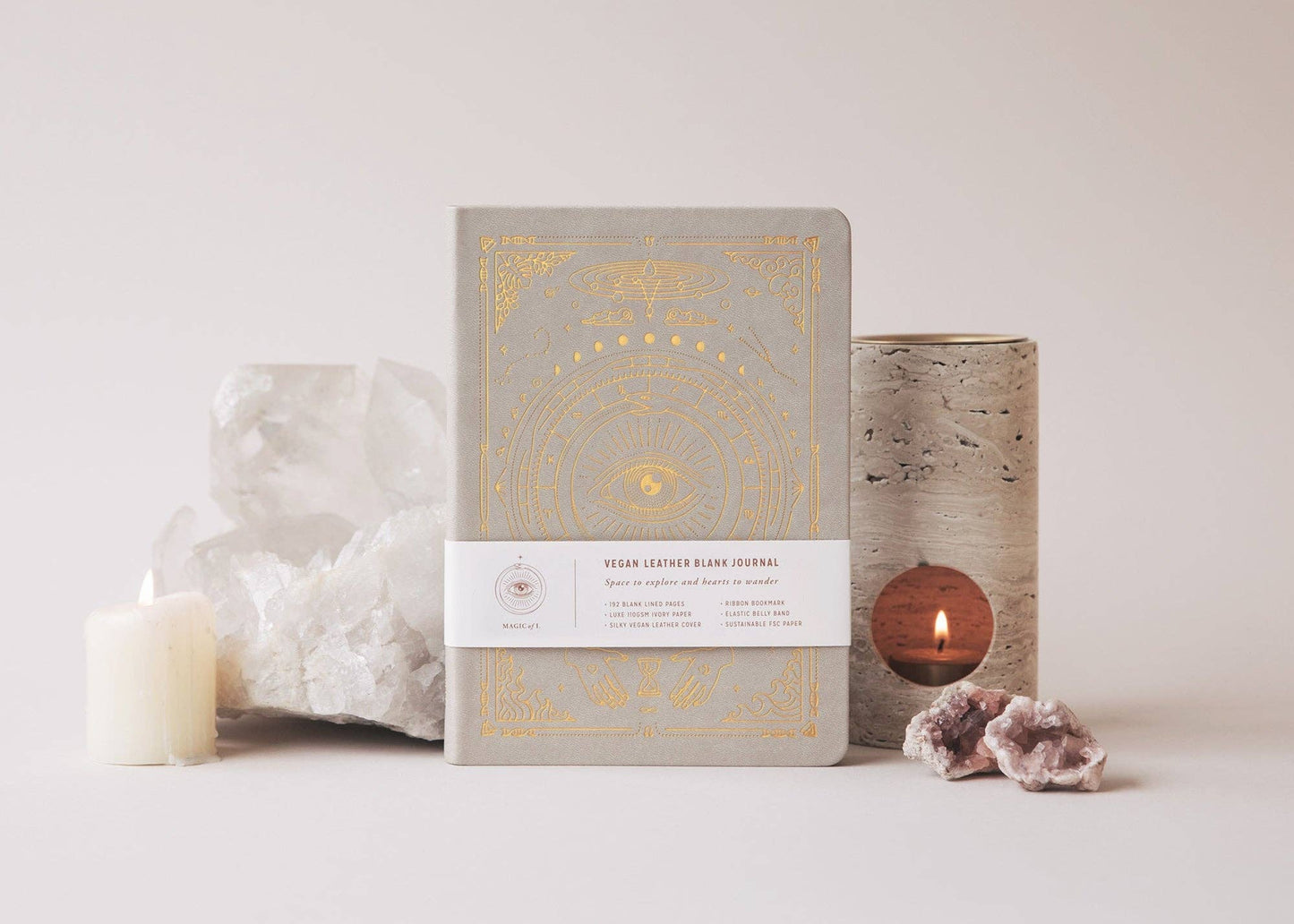 A5 Origins Vegan Leather Journal - Unlined